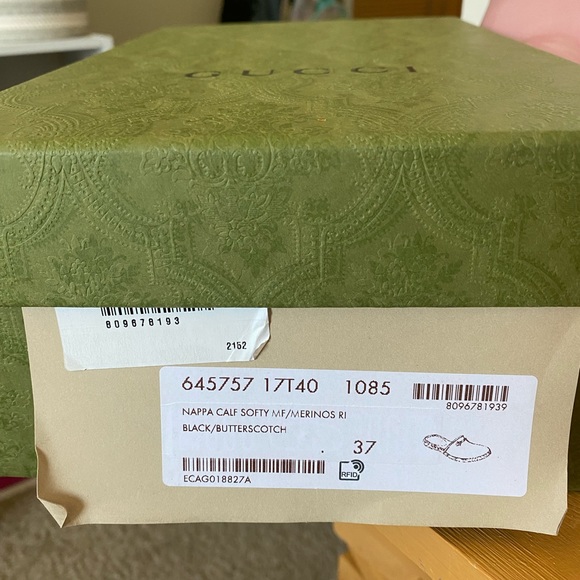 COPY - 100% authentic Leather Gucci Mules/Slides/Slippers 37 - Picture 6 of 7